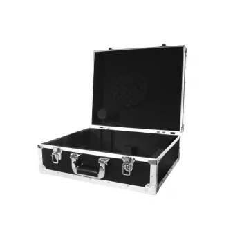 Flightcase Roadinger 30123220 contrachapado negro plata 4,2 kg
