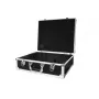 Flightcase Roadinger 30123220 contrachapado negro plata 4,2 kg