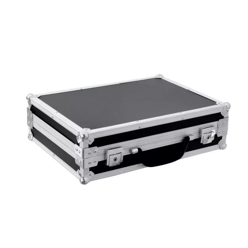 Maletín Roadinger 30126012 contrachapado negro plata 3 kg