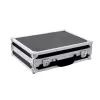 Maletín Roadinger 30126010 contrachapado negro plata 2,95 kg