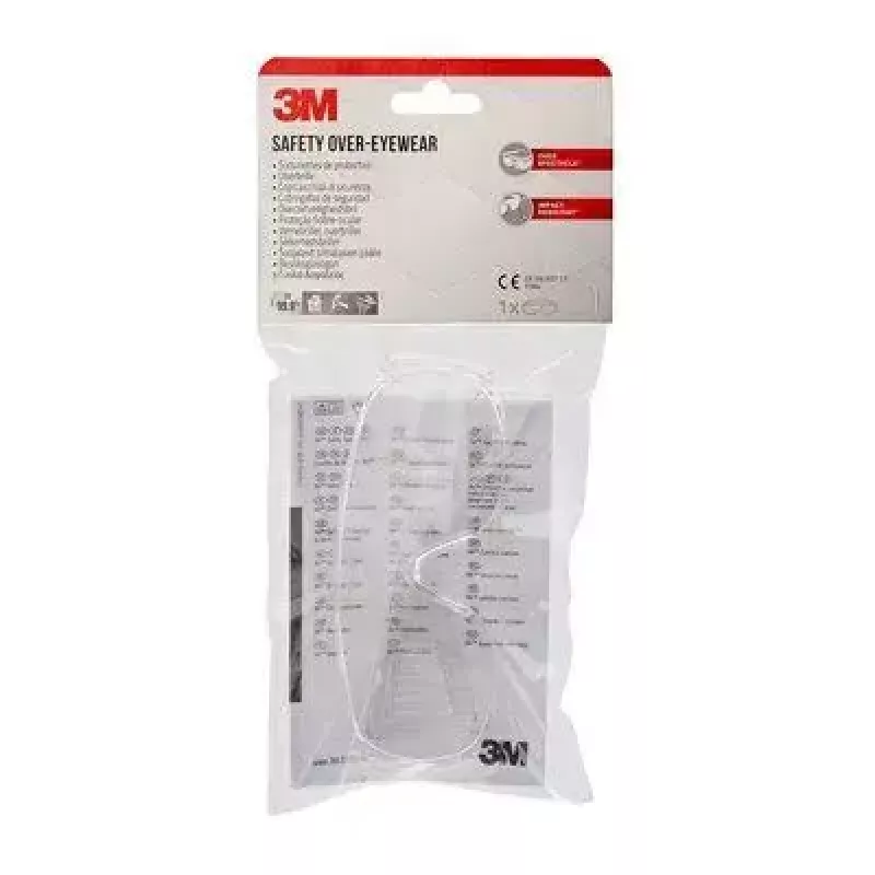 3M VISCC1 Gafas de seguridad para visitantes transparentes