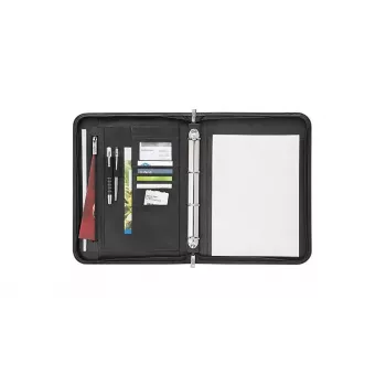 Organizador personal Wedo 586001 piel sintética negro