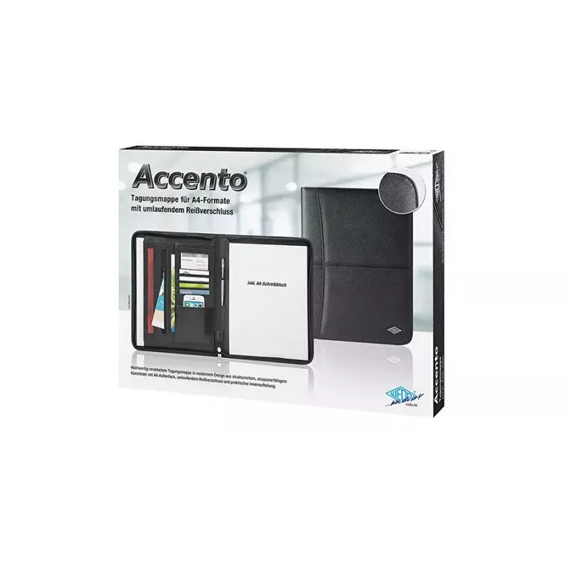 Organizador personal WEDO 58 64301 piel negro