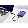 Cable USB Renkforce RF-4463073 0,15 m USB A Micro-USB B negro