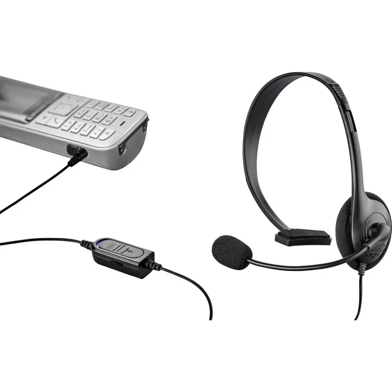 Auriculares con micrófono Renkforce RF-4628709