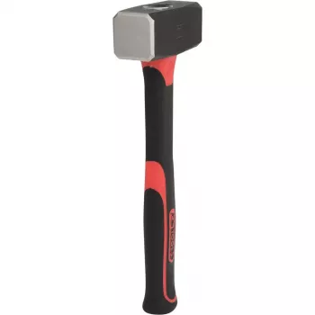 Mazo de golpeo KS Tools 142.5101 cabeza de acero mango de fibra de vidrio 26 cm 1,13 kg