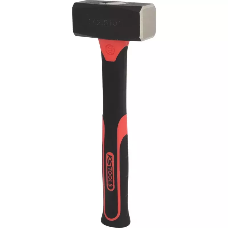KS Tools 142.5101 martillo, mango de fibra de vidrio, 1000 g