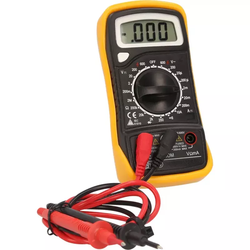 Multímetro digital KS Tools 150.1495 pantalla LCD 3,5 dígitos