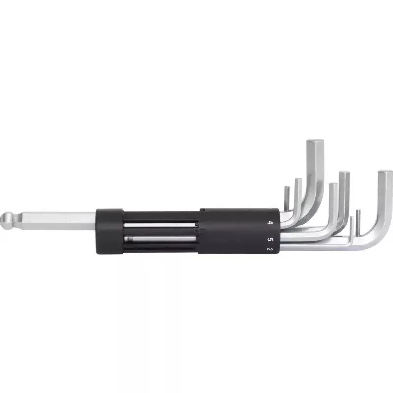Juego de llaves Allen en L KS Tools 151.2100 métrico 8 uds.