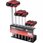 KS Tools 158.8130 ERGOTORQUEplus juego de llaves Allen con mango en T, 8 piezas