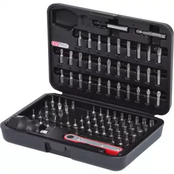 Juego de puntas de destornillador KS Tools 911.2080 99 uds. níquel hexágono 25 mm