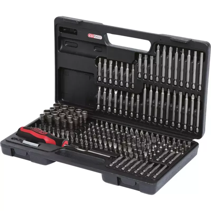 KS Tools 911.2008 1/4" CLASSIC juego de puntas, 208 piezas