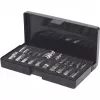 Juego de vasos KS Tools 911.3120 — 22 vasos de acero, 432 g