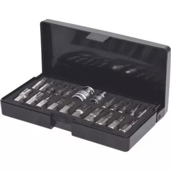 Juego de vasos KS Tools 911.3120 — 22 vasos de acero, 432 g