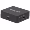 Manhattan 207652 divisor HDMI, 2 puertos, 1080p, vídeo/audio, 2x HDMI, de sobremesa