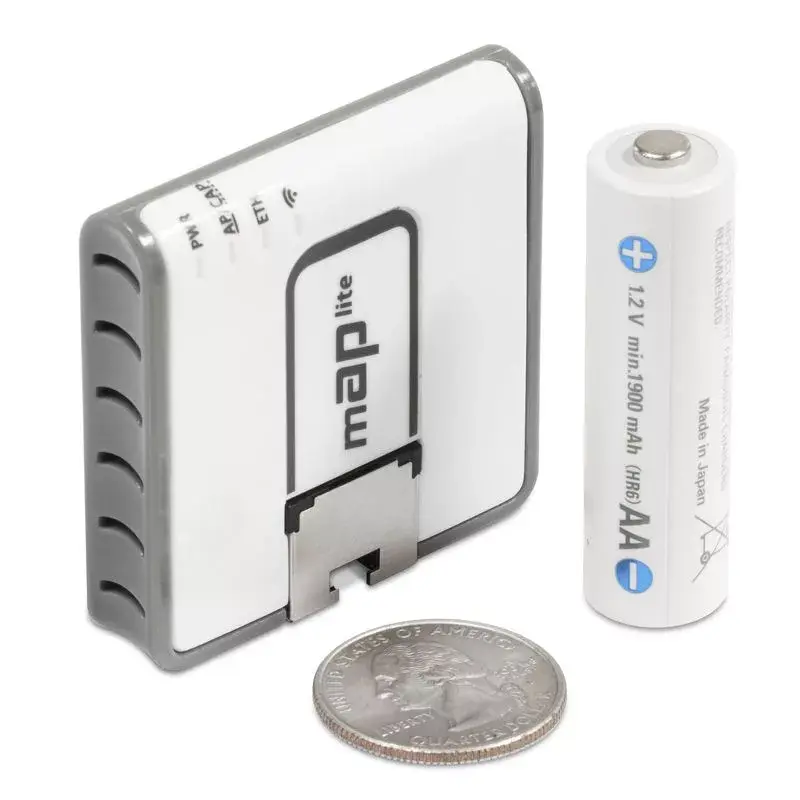 Mikrotik mAP lite, RBMAPL-2ND, 2,4 GHz, PoE, 10/100 Mbit/s, blanco