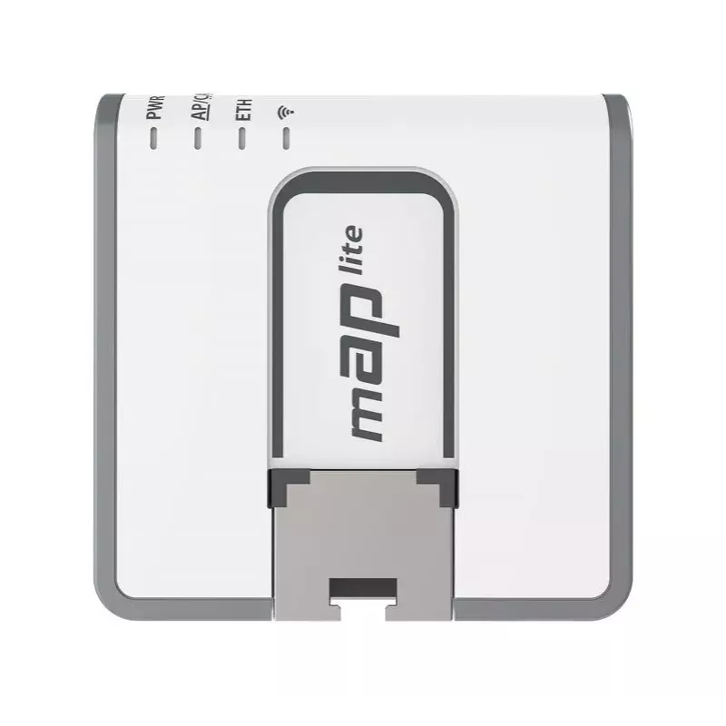 Mikrotik mAP lite, RBMAPL-2ND, 2,4 GHz, PoE, 10/100 Mbit/s, blanco