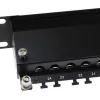 Panel de parcheo ACT 24 puertos apantallado CAT6A con tapa CAT6A