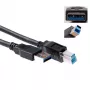Cable USB ACT USB 3.2 Gen1 conector macho A - conector macho USB B 3,00 m