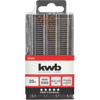 Juego de brocas KWB 424290 20 uds.