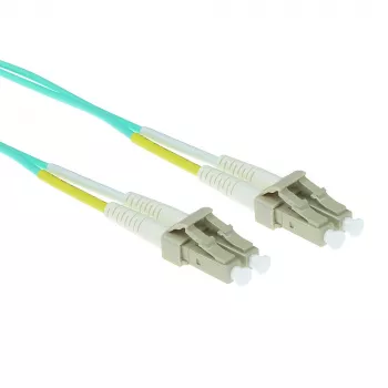 ACT 17 metros cable de fibra óptica patch multimodo LSZH 50/125 OM3 dúplex con conectores LC