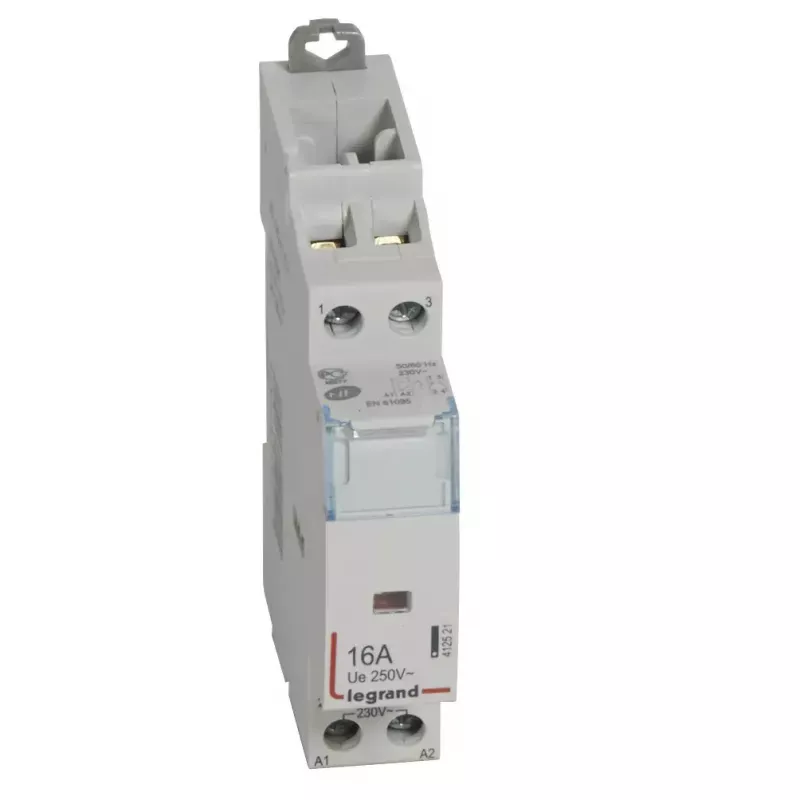 Relé eléctrico Legrand 412521, indicador multicolor, peso 122 g