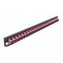 Panel frontal de caja de empalmes DeLOCK 19 inch 24 puertos SC simplex violeta