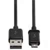 Hama 00200904 Cable USB USB 2.0 0,9 m USB A Micro-USB B negro