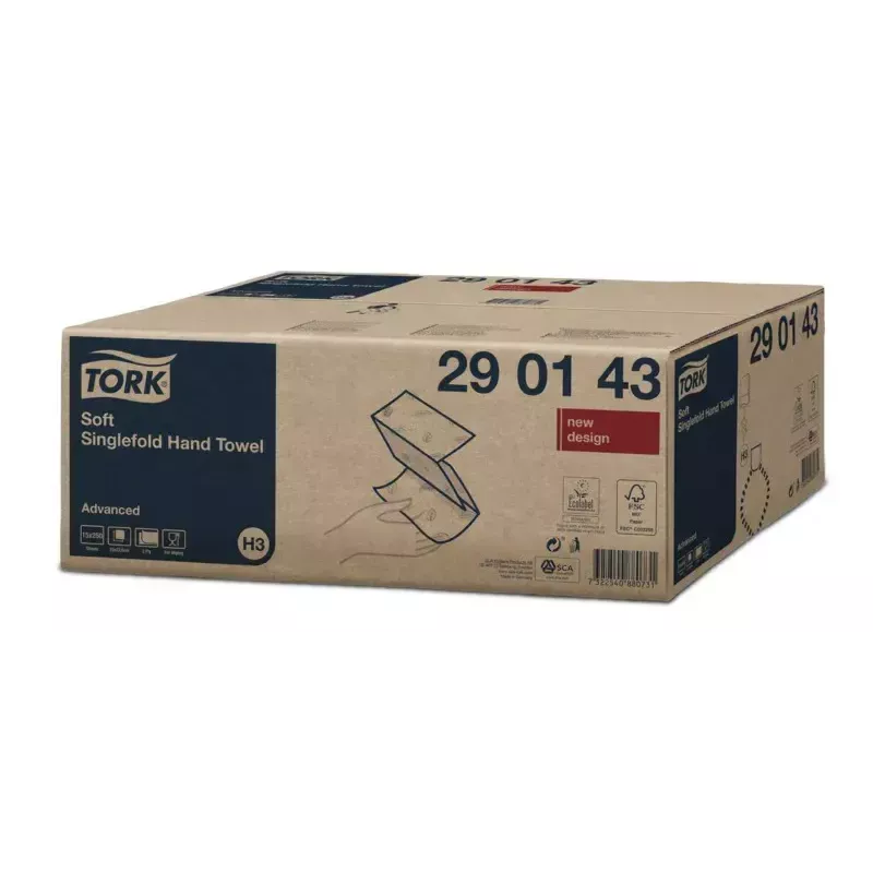 Toallas de papel Tork 290143 250 hojas blanco