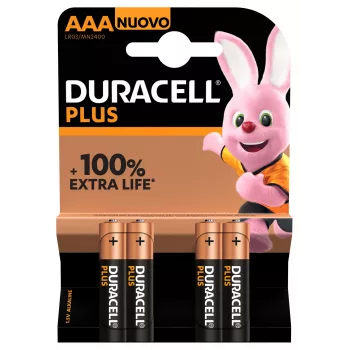 Duracell Plus 100 pila desechable AAA alcalina
