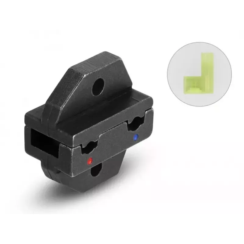 DeLOCK 90567 Ratchet XII Inserto de perfil de prensado para alicates de crimpado 90528, 90527, 90295, 90296