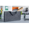 Bolso bandolera Sigel BA411 fieltro gris unisex grande
