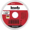 Cordel KWB 925110 100m nailon verde 1,2mm