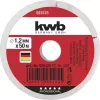 Cuerda KWB 925125 50 m nailon rojo 1,2 mm