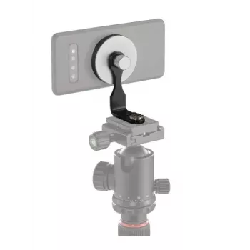 Soporte pasivo Hama Puck 00004655 para teléfono móvil smartphone negro metálico
