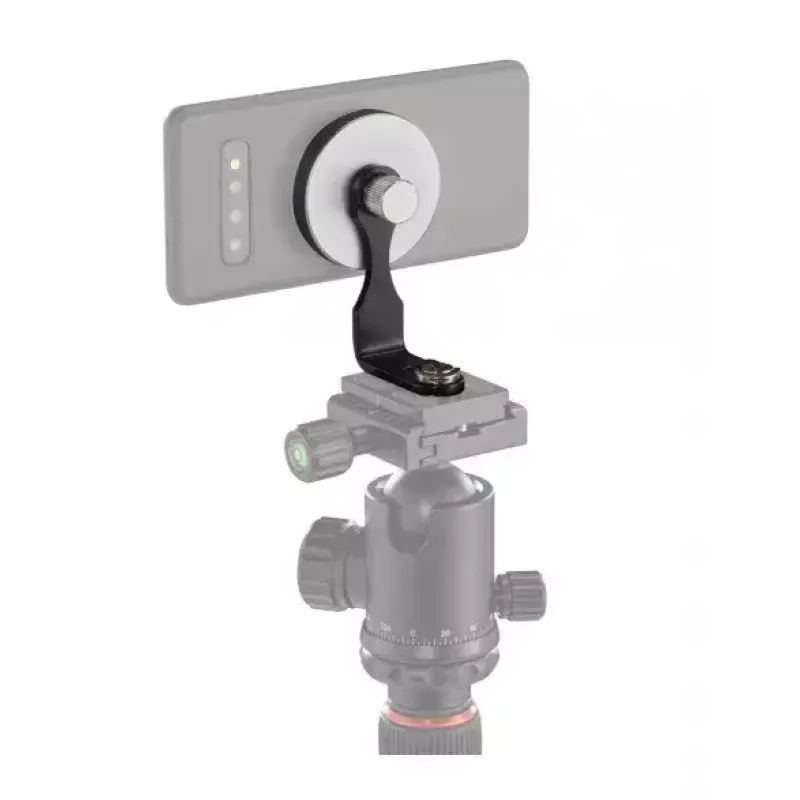 Soporte pasivo Hama Puck 00004655 para teléfono móvil smartphone negro metálico