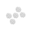 Protección de enchufe Hama 00223601 conector F blanco 5 uds.