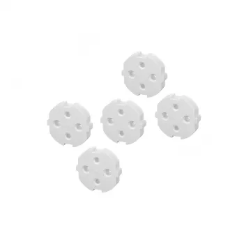 Protección de enchufe Hama 00223601 conector F blanco 5 uds.