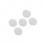 Protección de enchufe Hama 00223601 conector F blanco 5 uds.