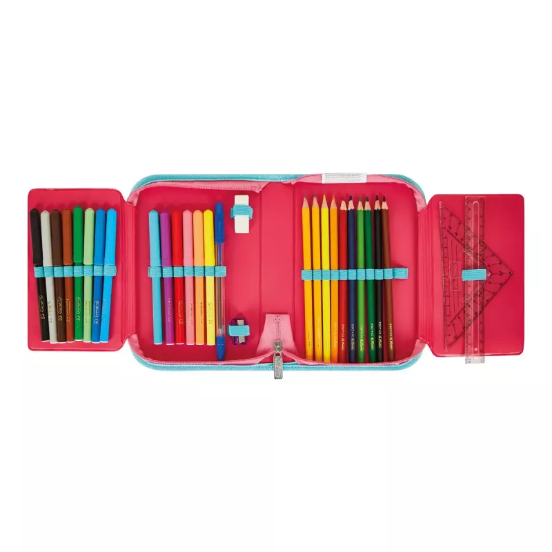 Herlitz Ballet Love 31 pzs azul rosa poliéster 205x38x140 mm