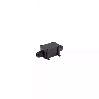 Caja de derivación eléctrica ShiverPeaks BS08-01050 IP68 negra 122x70x40,5mm
