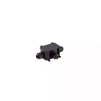 Caja de conexión eléctrica ShiverPeaks BS08-01051 IP68 negra plástico ABS