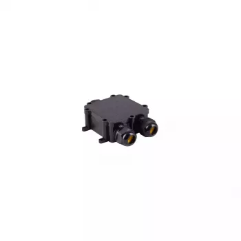Caja de derivación eléctrica ShiverPeaks BS08-01052 IP68 negra plástico ABS