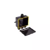 Caja de derivación eléctrica ShiverPeaks BS08-01053 IP68 negra plástico ABS