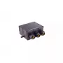 Caja de derivación eléctrica ShiverPeaks BS08-01053 IP68 negra plástico ABS