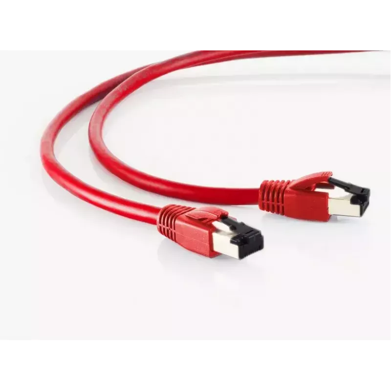Cable de red ShiverPeaks BS08-41154 RJ-45 Cat8.1 1,5 m rojo