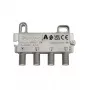 Distribuidor de cable Televes 519503 acero inoxidable 5 - 2400 MHz