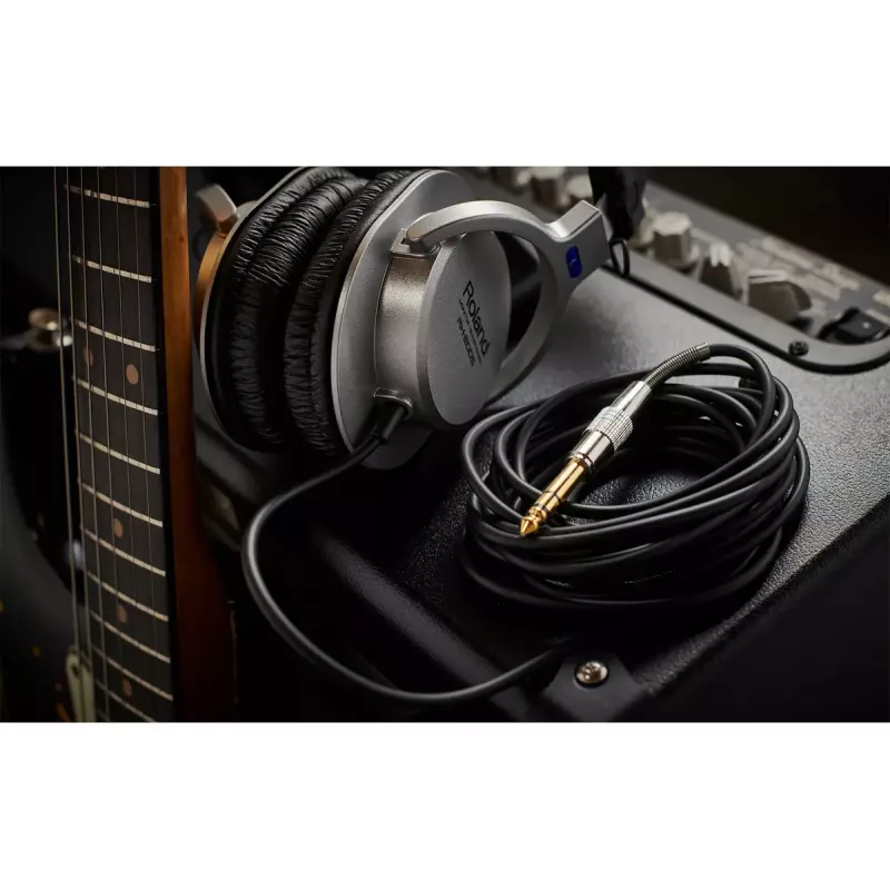Auriculares Roland RH-200S con cable música negro plata 20-20000 Hz