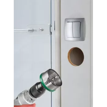 Juego de sierras de corona KWB 499700 5 uds. Apto para acrílico madera metal