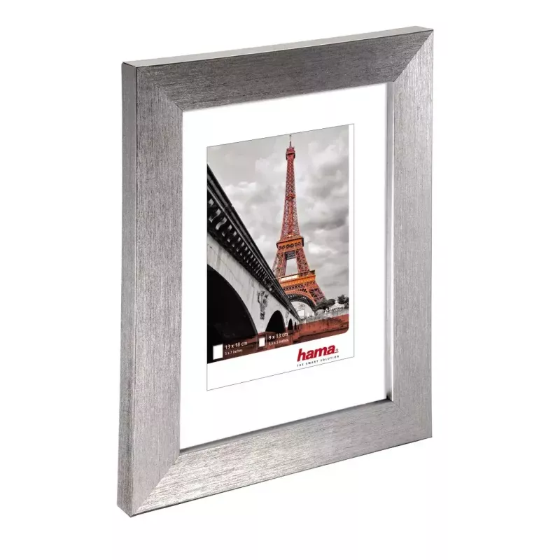 Marco de fotos individual Hama Paris plata